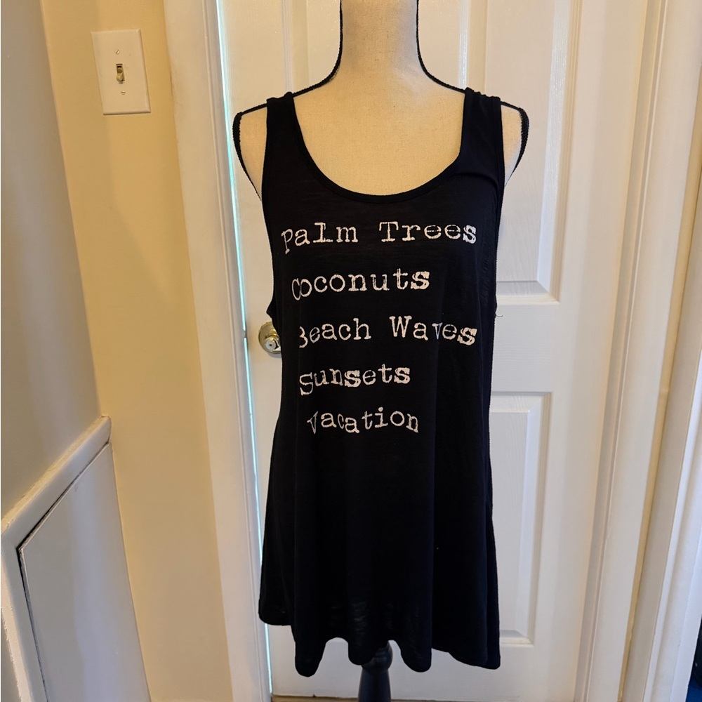 Xhilaration Black Tank Top